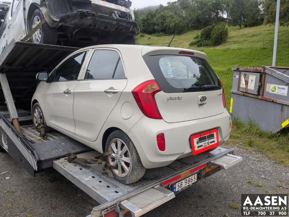 Kia Picanto 2011-2017 (Type II) , Motorkode: G4LA, Girkassekode: 