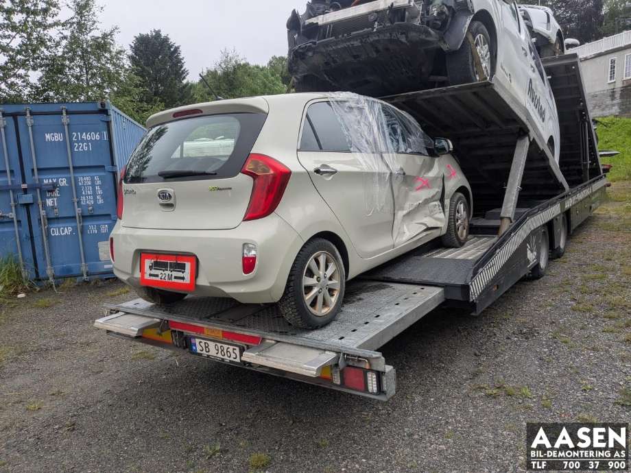 Kia Picanto 2011-2017 (Type II) , Motorkode: G4LA, Girkassekode: 