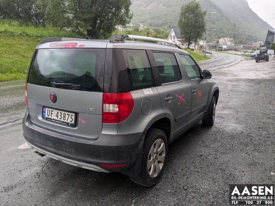 Škoda Yeti 2009-2013 (Fase 1) , Motorkode: CBZ, Girkassekode: LHX