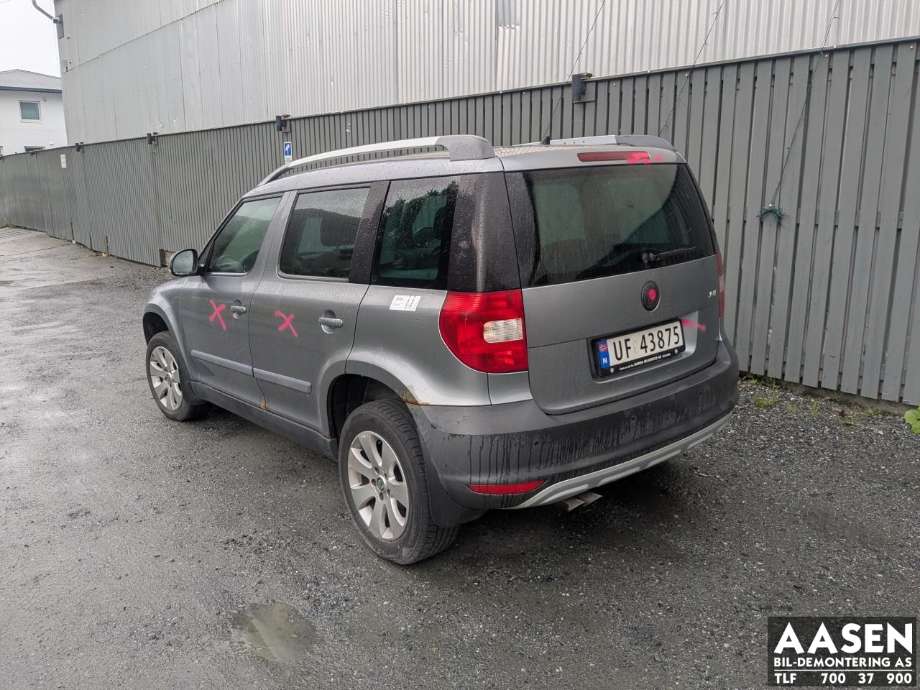 Škoda Yeti 2009-2013 (Fase 1) , Motorkode: CBZ, Girkassekode: LHX