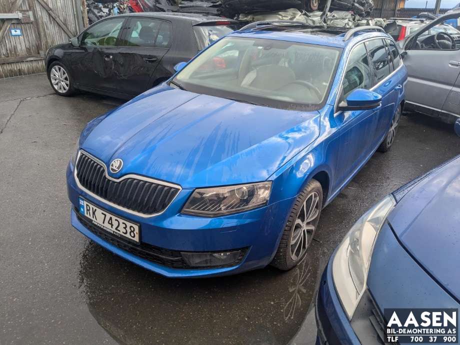 Škoda Octavia 2013-2016 (Type III, Fase 1) , Motorkode: CJSB, Girkassekode: PUP