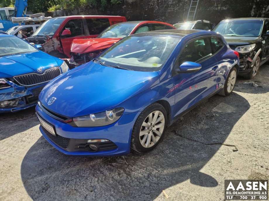 VW Scirocco 2008-2013 , Motorkode: CAV, Girkassekode: