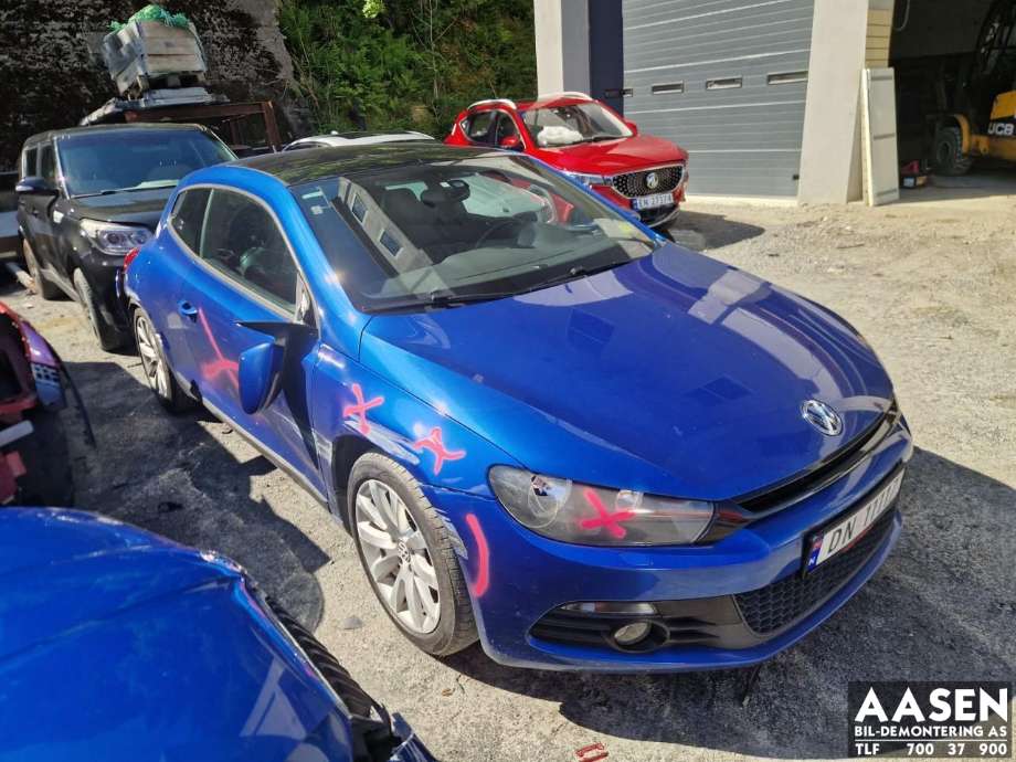 VW Scirocco 2008-2013 , Motorkode: CAV, Girkassekode: