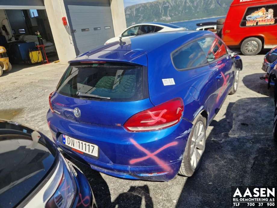 VW Scirocco 2008-2013 , Motorkode: CAV, Girkassekode: