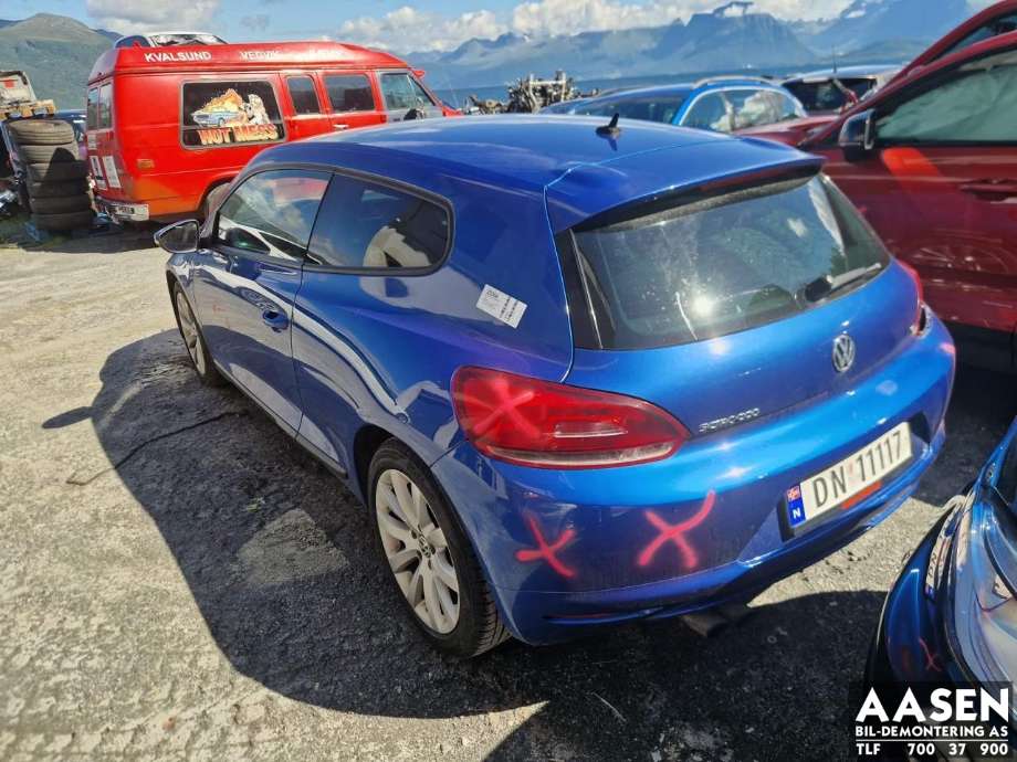 VW Scirocco 2008-2013 , Motorkode: CAV, Girkassekode: