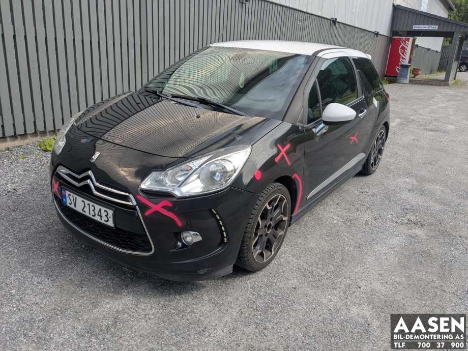 Citroën DS3, 2010-2019 delebil , Motorkode: 9H05