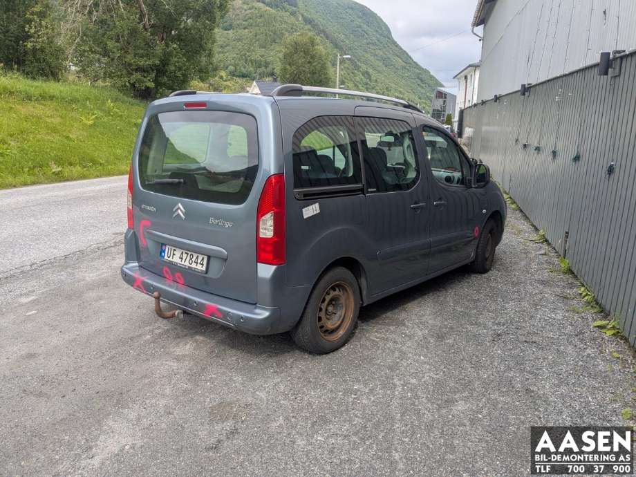 Citroën Berlingo 2008-2015 (Type II, Fase 1) delebil , Motorkode: , Girkassekode: 