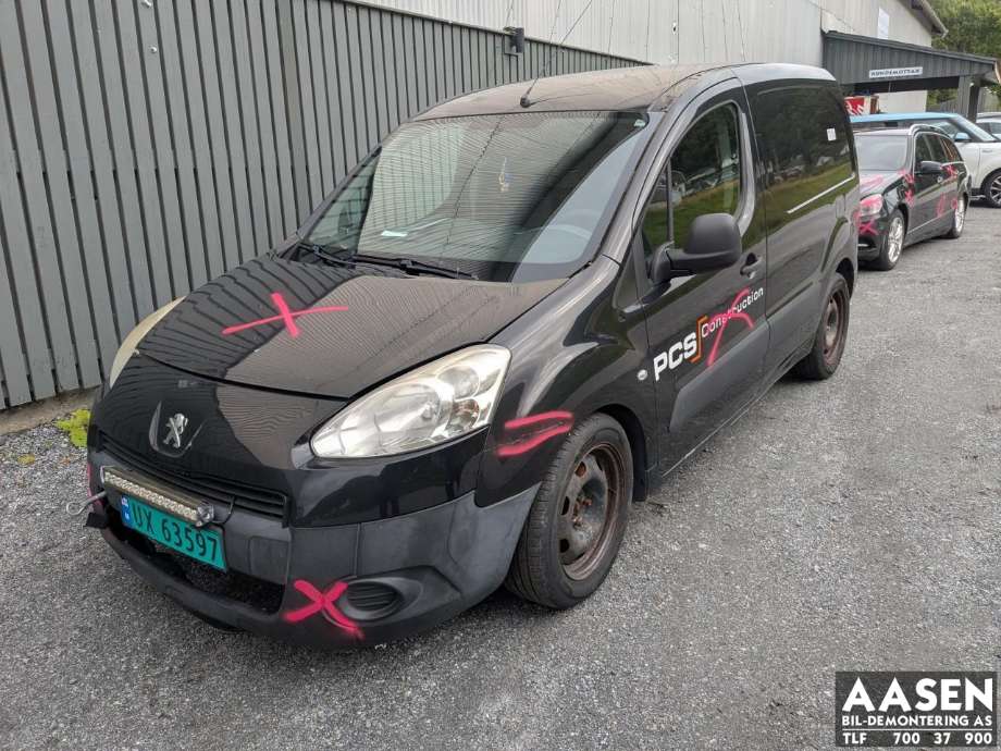 Peugeot Partner, 2008-2015 (Type II, Fase 1) delebil , Motorkode: 9H06