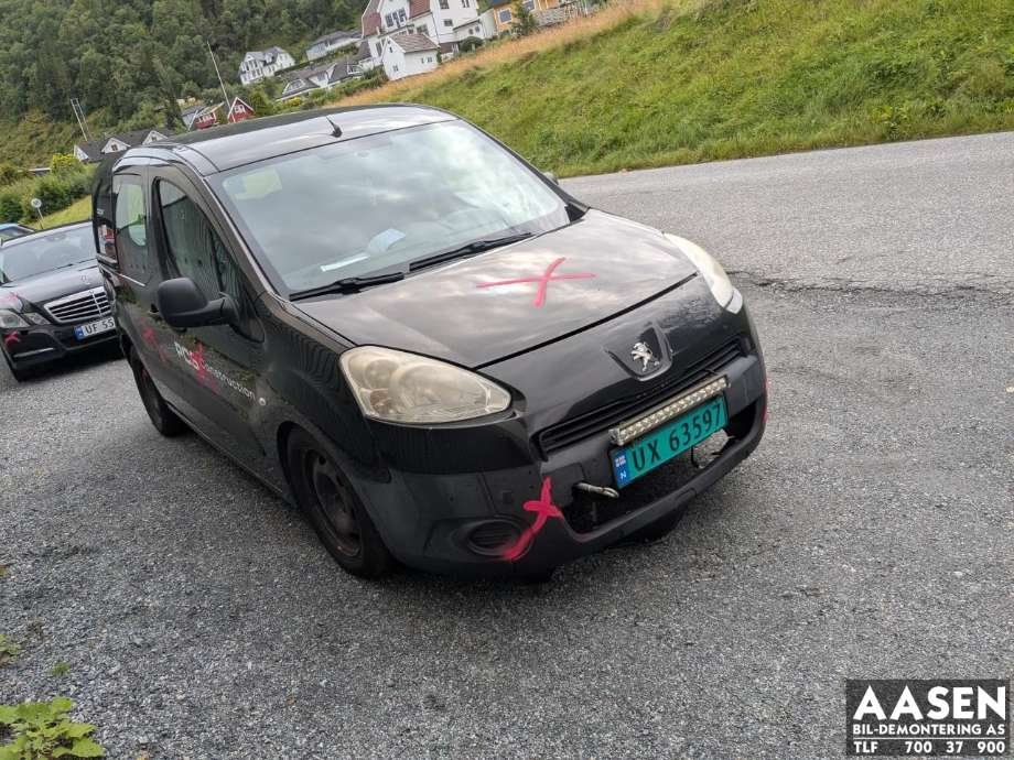 Peugeot Partner 2008-2015 (Type II, Fase 1) delebil , Motorkode: 9H06, Girkassekode: