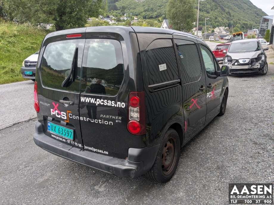 Peugeot Partner 2008-2015 (Type II, Fase 1) delebil , Motorkode: 9H06, Girkassekode: