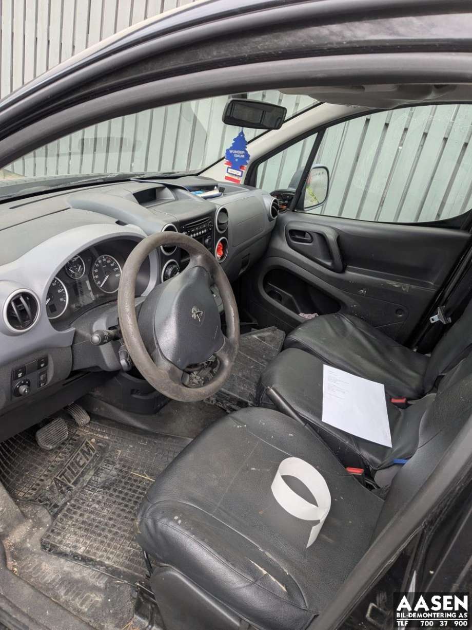 Peugeot Partner 2008-2015 (Type II, Fase 1) delebil , Motorkode: 9H06, Girkassekode:
