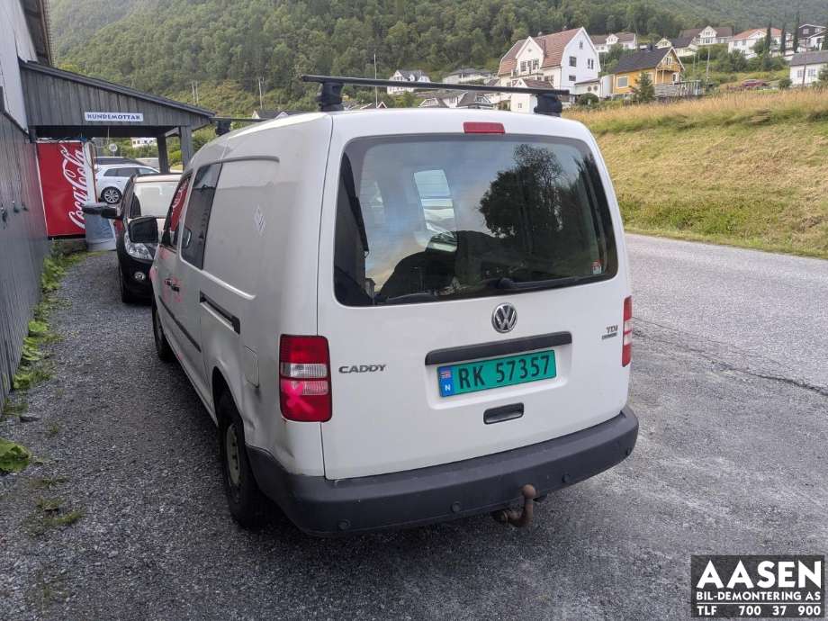 VW Caddy 2010-2015 (Type III, Fase 2) , Motorkode: CAY, Girkassekode: 