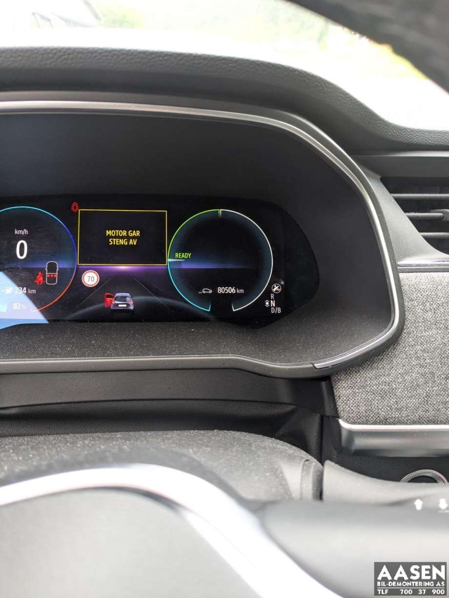 Renault Zoe 2019-->> (Fase 2) , Motorkode: 5AQ 60, Girkassekode: 