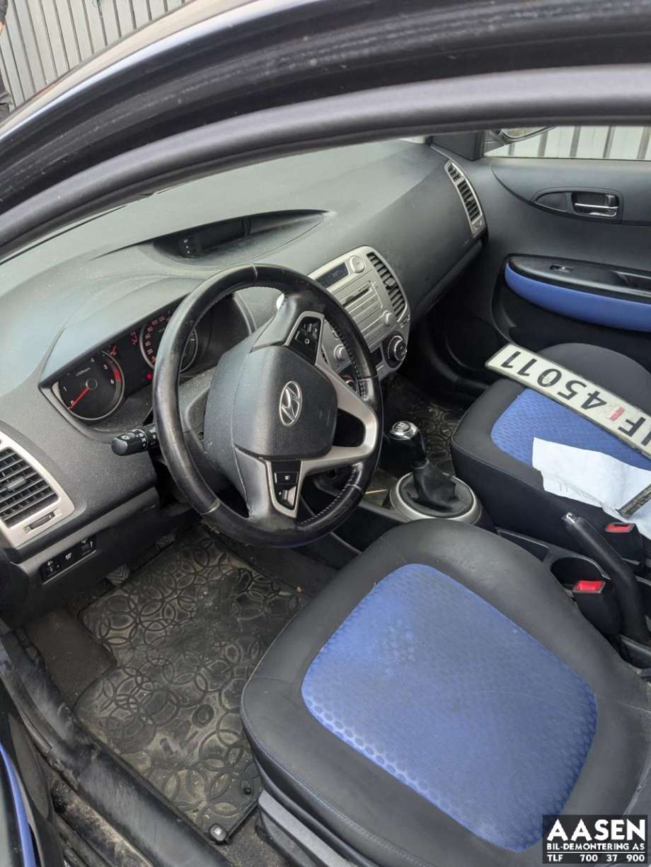 Hyundai i20 2009-2014 (Type I) , Motorkode: D4FC-L, Girkassekode: 