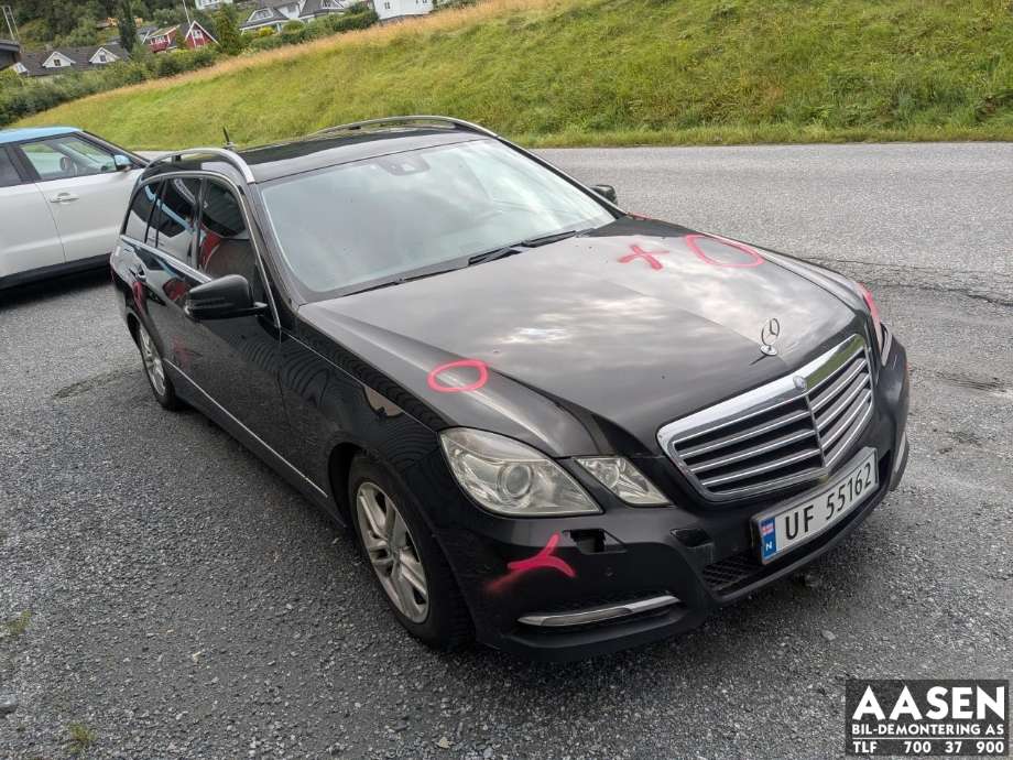 Mercedes E-Klasse 2009-2013 (Fase 1) (W212) (W212), Motorkode: 651924, Girkassekode: 