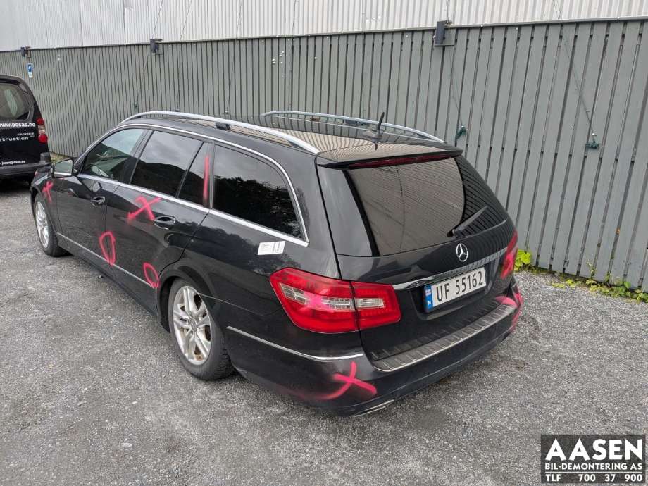 Mercedes E-Klasse 2009-2013 (Fase 1) (W212) (W212), Motorkode: 651924, Girkassekode: 