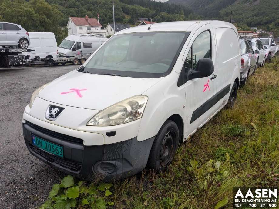 Peugeot Partner, 2008-2015 (Type II, Fase 1)  delebil , Motorkode: 9HX