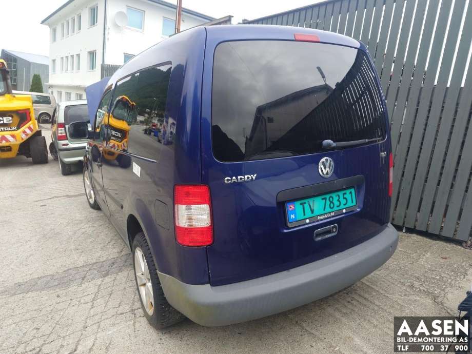 VW Caddy 2004-2010 (Type III, Fase 1) , Motorkode: BLS, Girkassekode: