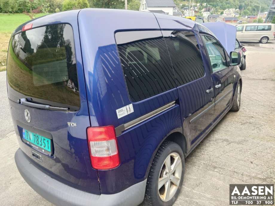 VW Caddy 2004-2010 (Type III, Fase 1) , Motorkode: BLS, Girkassekode: