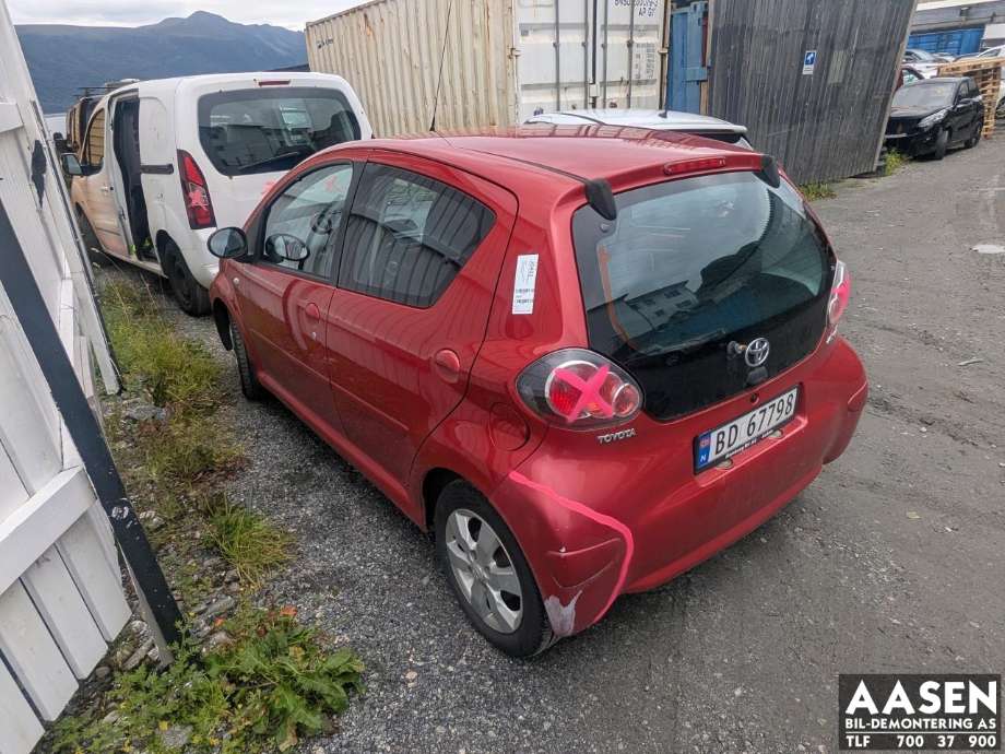 Toyota Aygo 2005-2014 (Type I) delebil , Motorkode: 1KR-FE, Girkassekode: