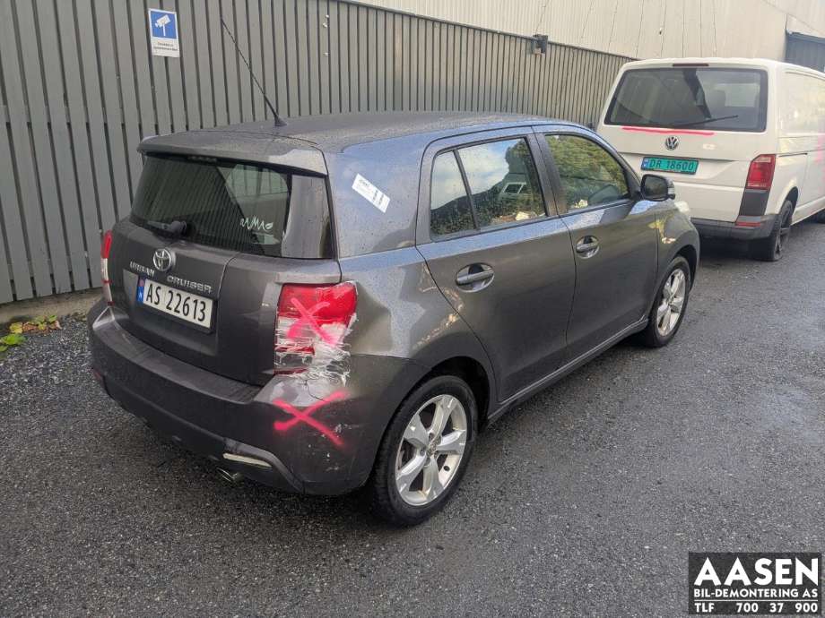Toyota Urban Cruiser 2009-2014 , Motorkode: 1NR-FE, Girkassekode: 