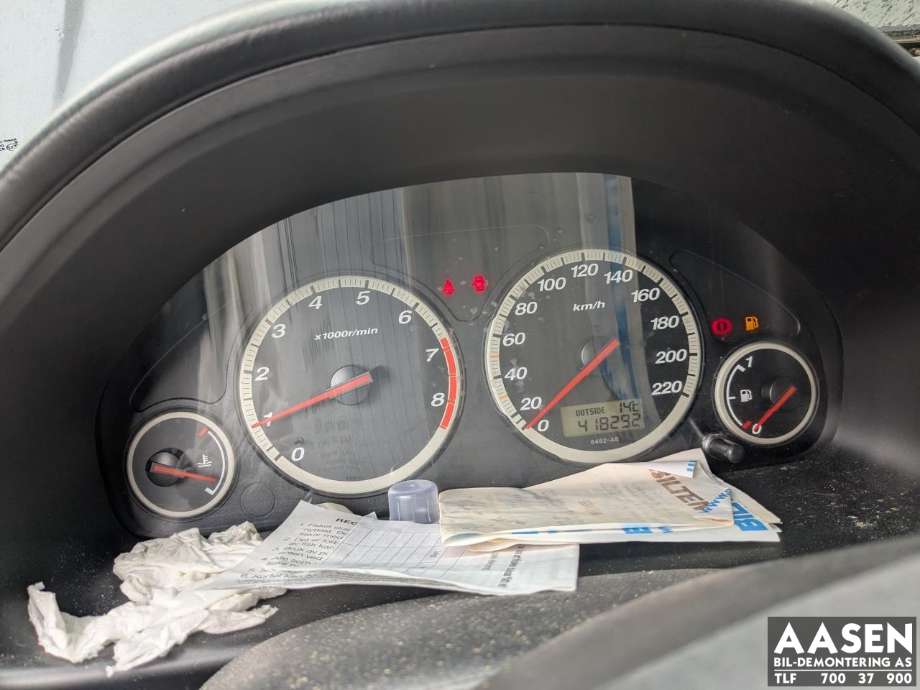 Honda CR-V 2002-2006 (Type II) , Motorkode: K20A4, Girkassekode:
