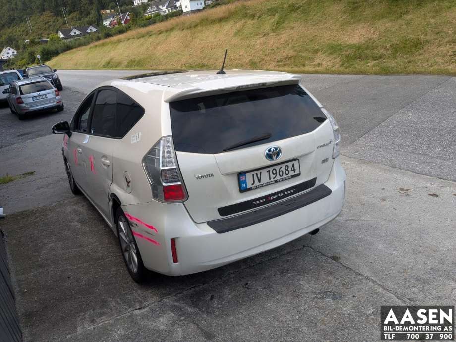 Toyota Prius +7 2012-2020 (Type III) (stasjonsvogn) (stasjonsvogn), Motorkode: 2ZR-FXE, Girkassekode: 
