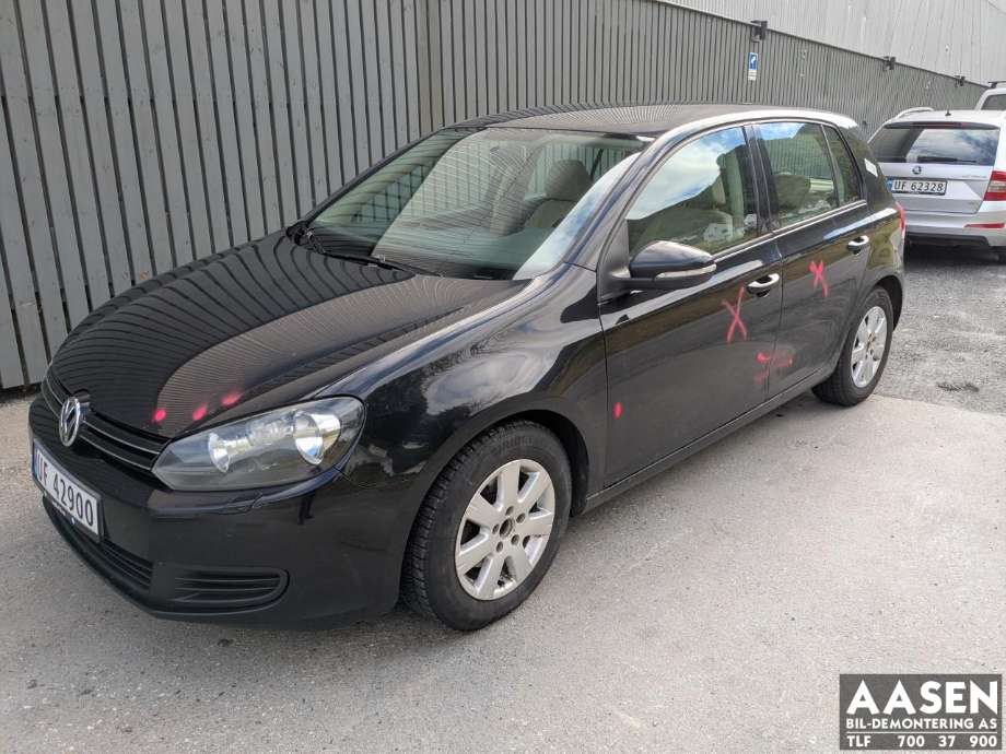 VW Golf VI 2008-2012 , Motorkode: CAY, Girkassekode: