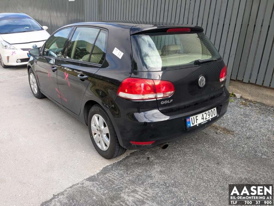 VW Golf VI 2008-2012 , Motorkode: CAY, Girkassekode: