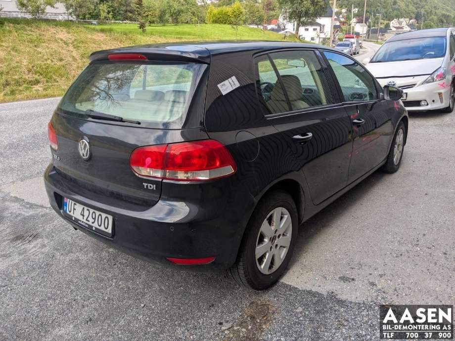 VW Golf VI 2008-2012 , Motorkode: CAY, Girkassekode: