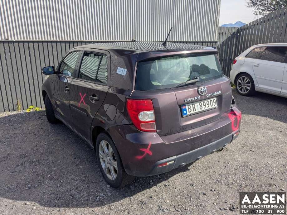 Toyota Urban Cruiser 2009-2014 delebil , Motorkode: 1ND-TV, Girkassekode: