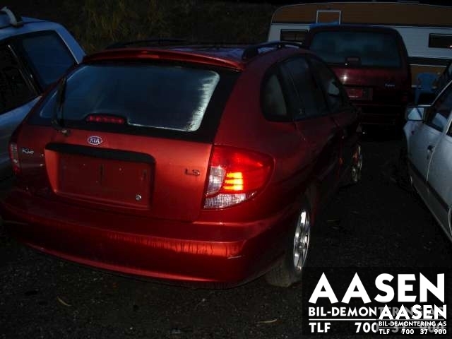 Kia Rio 2001-2005 (Type I) , Motorkode: , Girkassekode: 