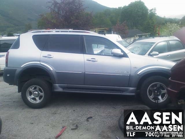 SsangYong Rexton 2004-2006 (Fase 2) (Y200) (Y200), Motorkode: , Girkassekode: