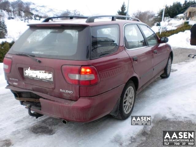 Suzuki Baleno 1999-2003 (Fase 2) , Motorkode: , Girkassekode: 