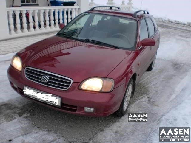 Suzuki Baleno 1999-2003 (Fase 2) , Motorkode: , Girkassekode: 