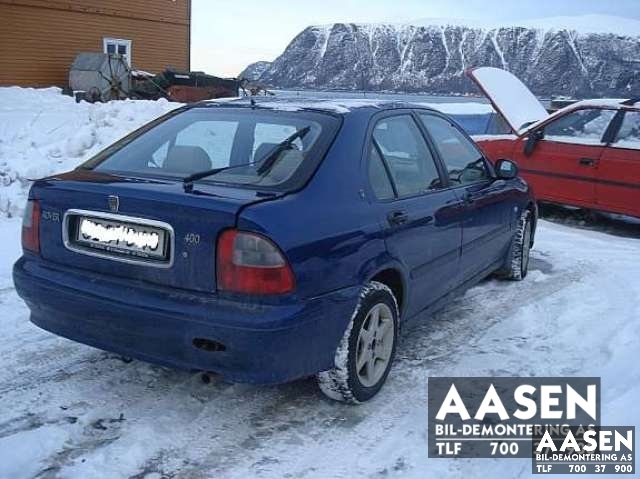 Rover 400-Serie 1996-1999 , Motorkode: , Girkassekode:
