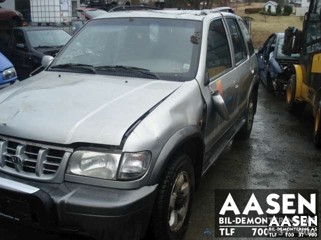 Kia Sportage 1995-2004 (Type I) , Motorkode: , Girkassekode: 
