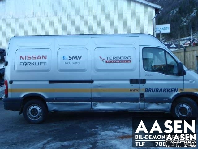 Nissan Interstar 2004-2010 , Motorkode: , Girkassekode: