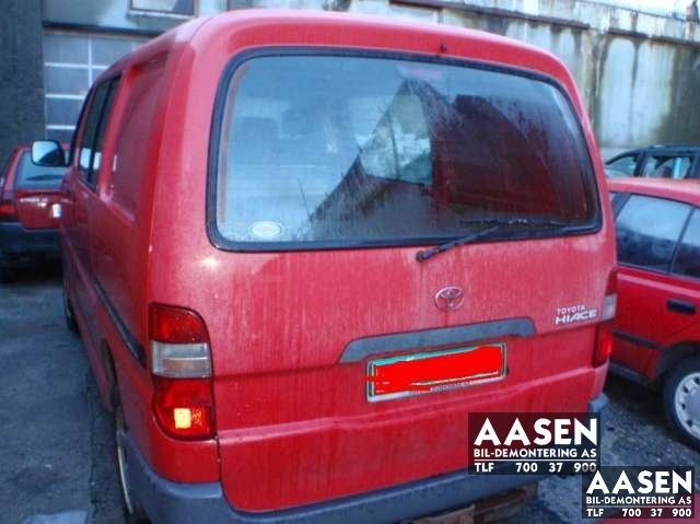 Toyota Hiace 1996-2001 (Fase 1) , Motorkode: , Girkassekode: