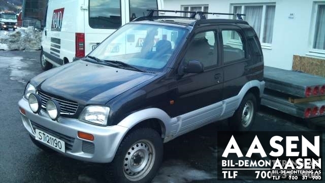 Daihatsu Terios 1998-2000 , Motorkode: , Girkassekode: