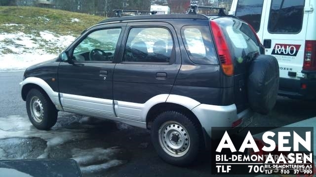 Daihatsu Terios 1998-2000 , Motorkode: , Girkassekode: