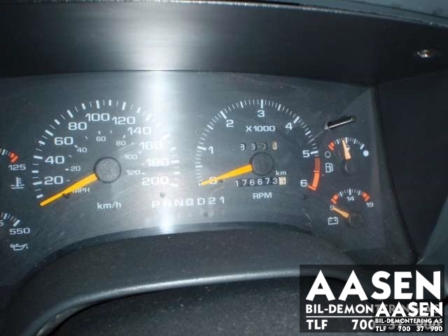 Chevrolet Blazer S-10 1995-2005 , Motorkode: , Girkassekode: 