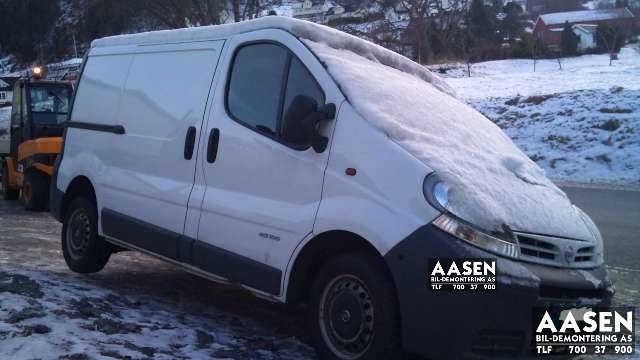 Nissan Primastar 2001-2006 , Motorkode: , Girkassekode: 