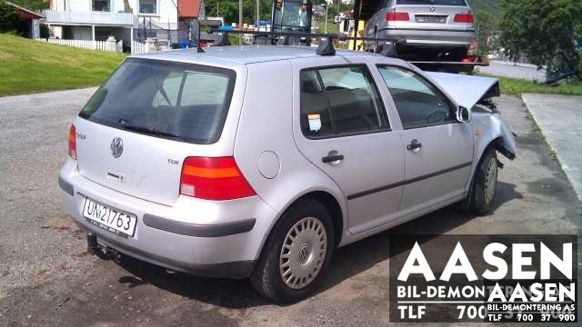 VW Golf IV 1998-2003 , Motorkode: AGR, Girkassekode: DQY