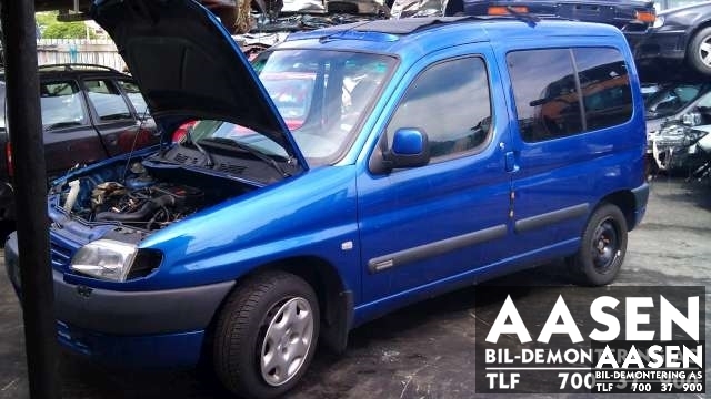 Citroën Berlingo 1996-2002 (Type I, Fase 1) , Motorkode: , Girkassekode: