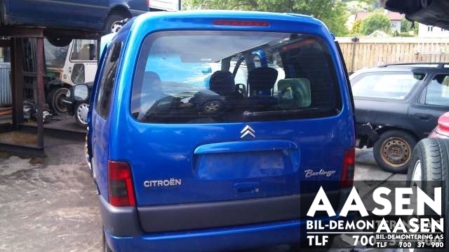 Citroën Berlingo 1996-2002 (Type I, Fase 1) , Motorkode: , Girkassekode: