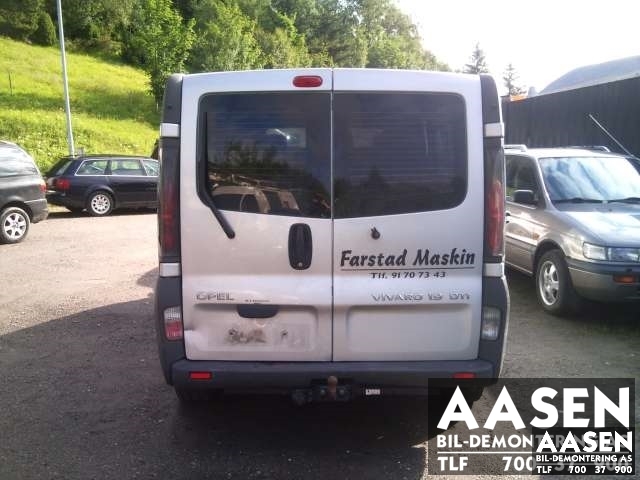 Opel Vivaro A 2001-2006 , Motorkode: , Girkassekode: