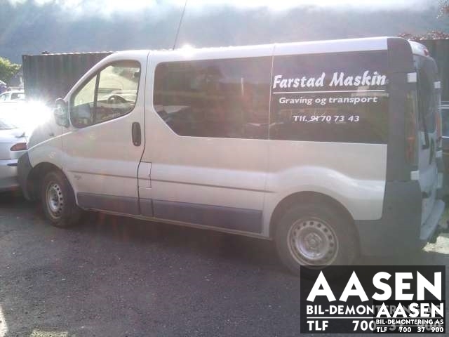 Opel Vivaro A 2001-2006 , Motorkode: , Girkassekode: