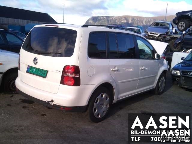 VW Touran 2007-2010 (Type I, Fase 2) , Motorkode: , Girkassekode: 