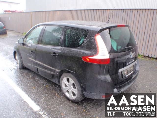 Renault Scenic 2009-2016 (Type III) , Motorkode: , Girkassekode: 